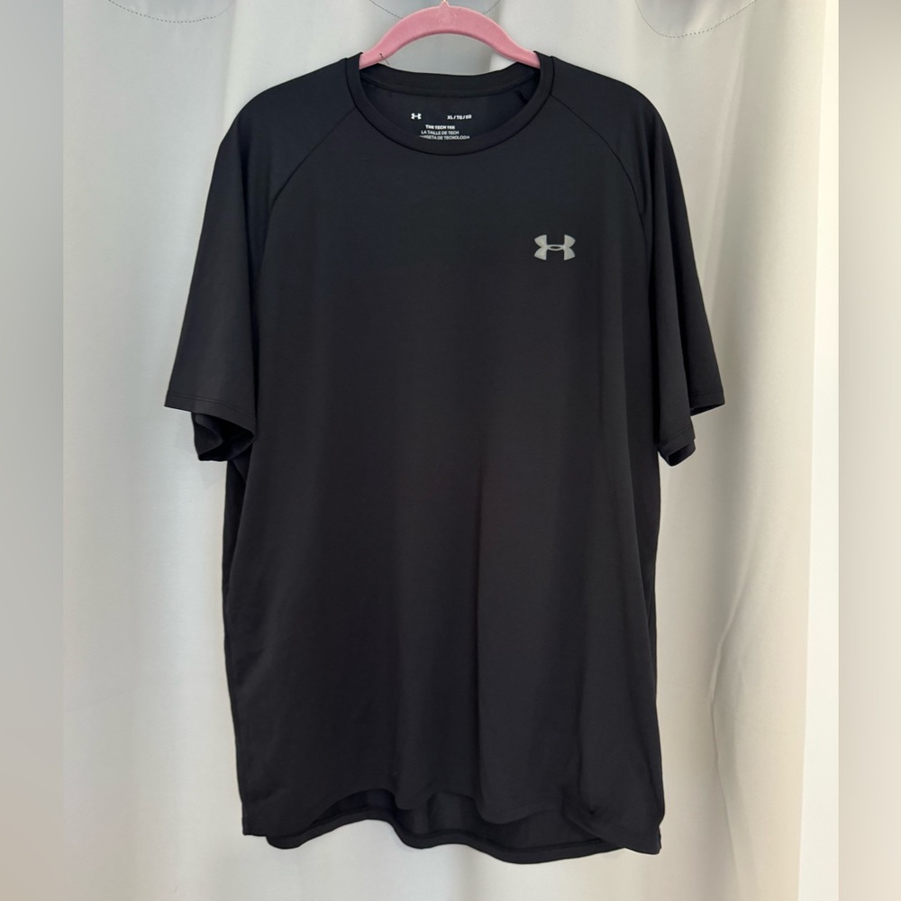 Under Armour Men's Dark Gray Short Sleeve Tee
